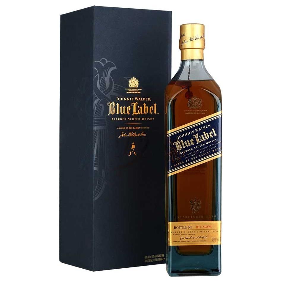 Whisky Johnnie Walker Blue Label 1L - En Copa de Balón